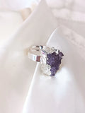 Anillo de piedra Amatista