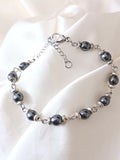 Pulsera de piedra Hematite