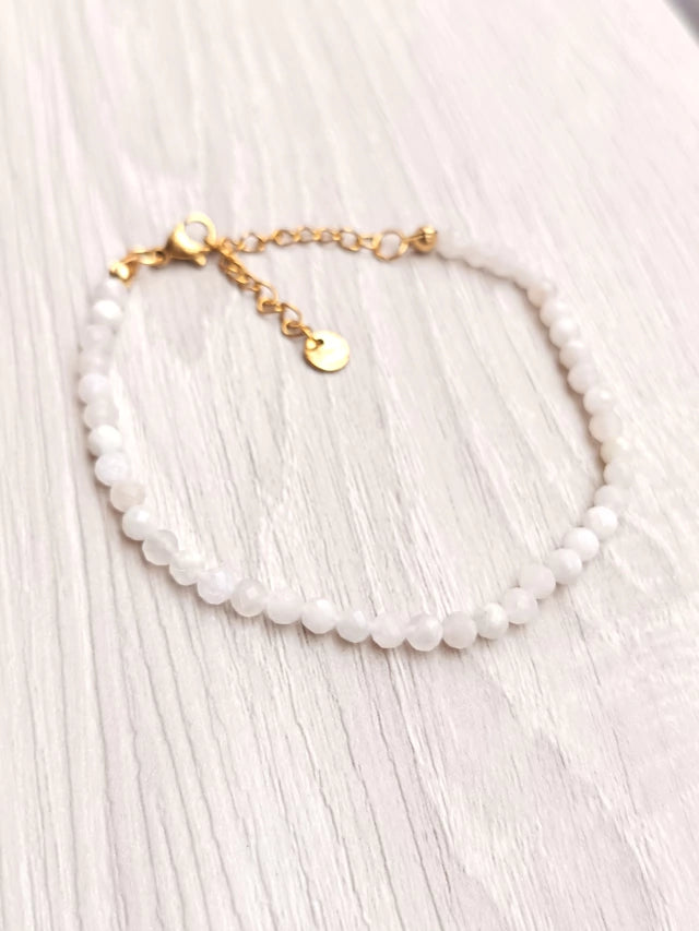 Pulsera piedra luna