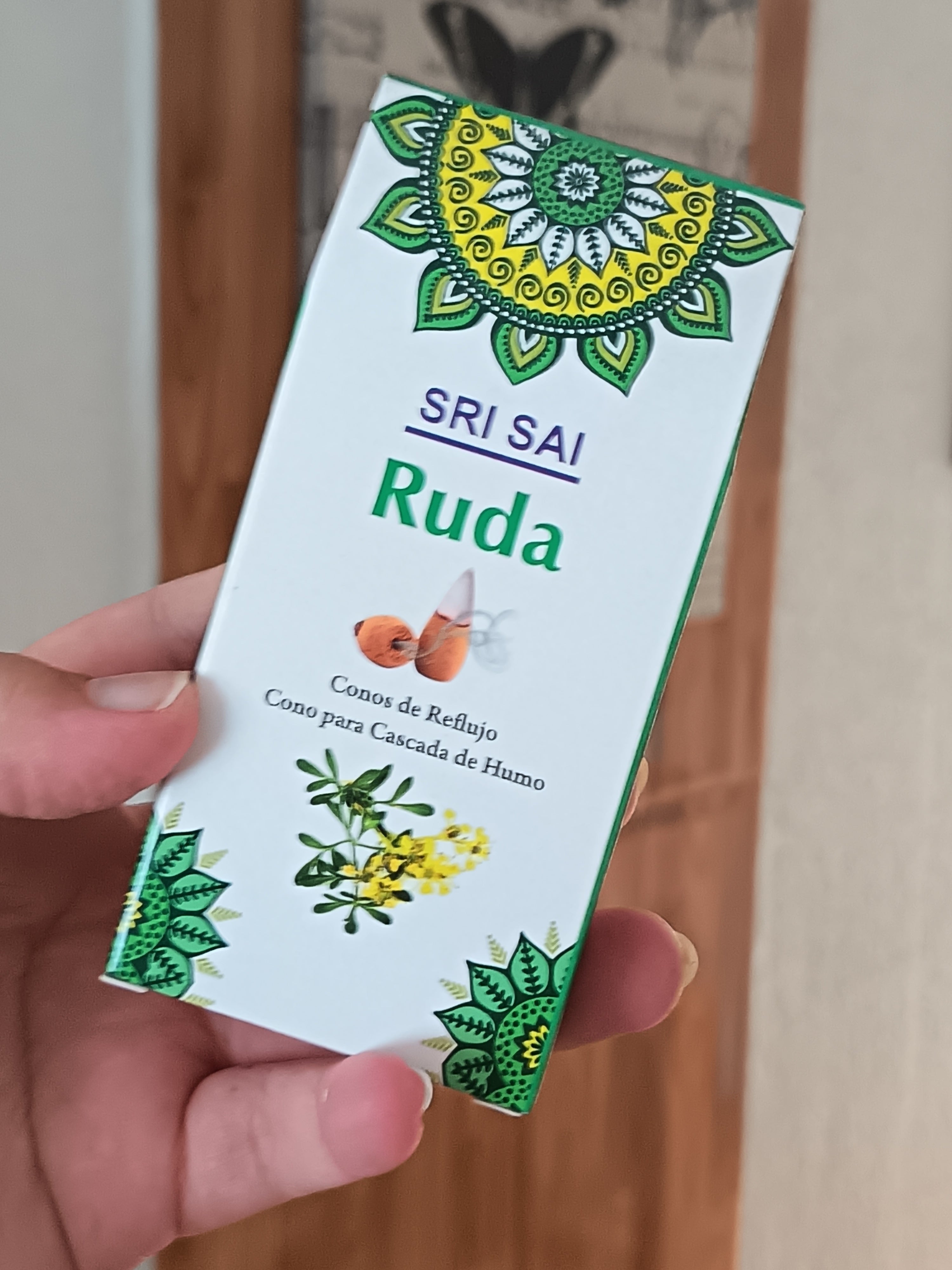 Cono de incienso - Aroma Ruda