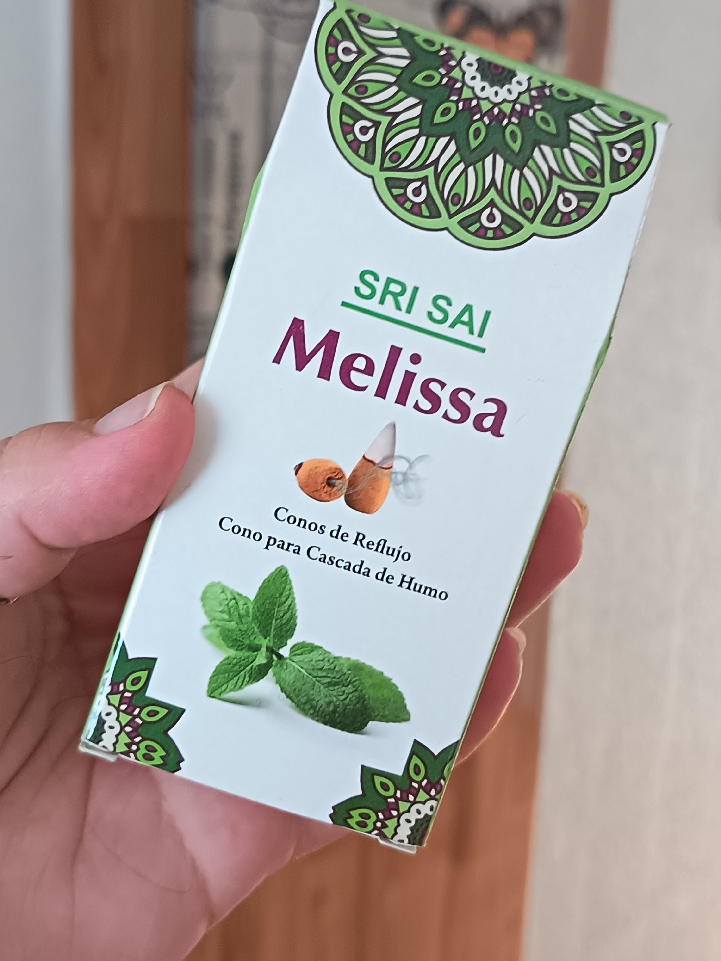 Cono de incienso - Aroma Melissa