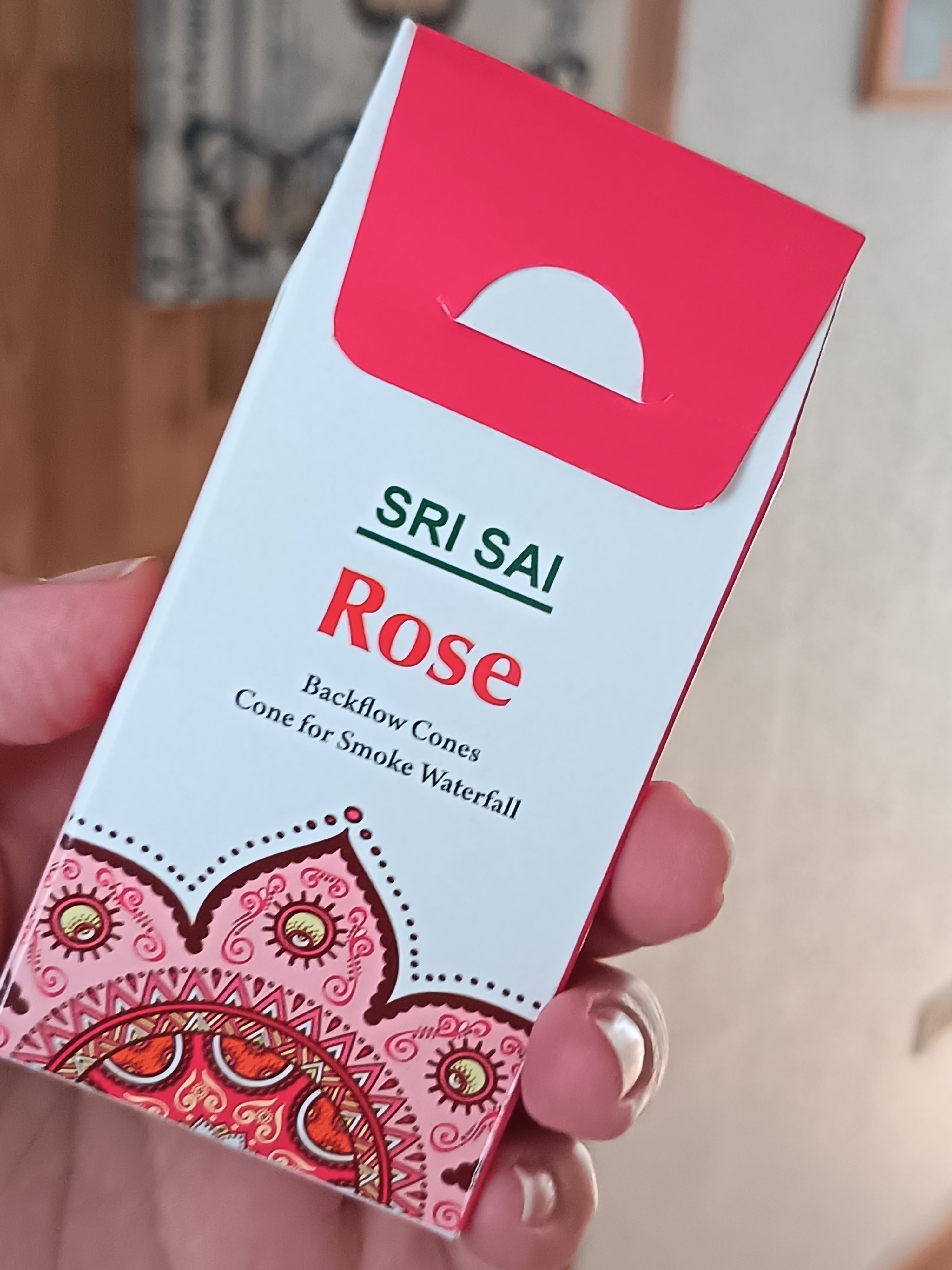 Cono de incienso - Aroma Rosa