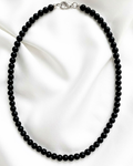 Collar de Cuentas Mate – Elegancia Minimalista para el Hombre Moderno