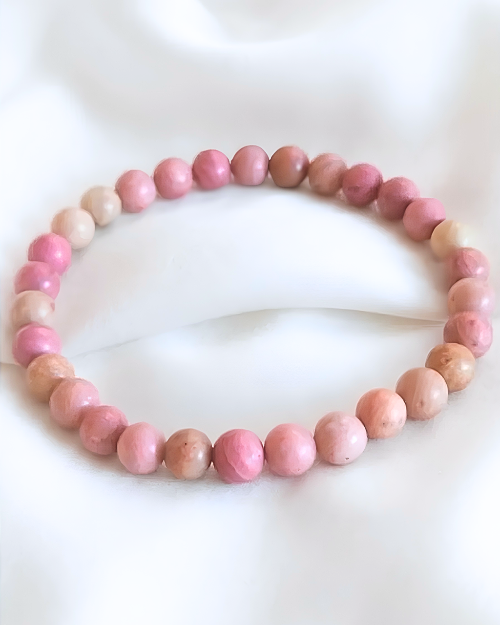 Pulsera de piedra Rodocrosita Amor y Compasión