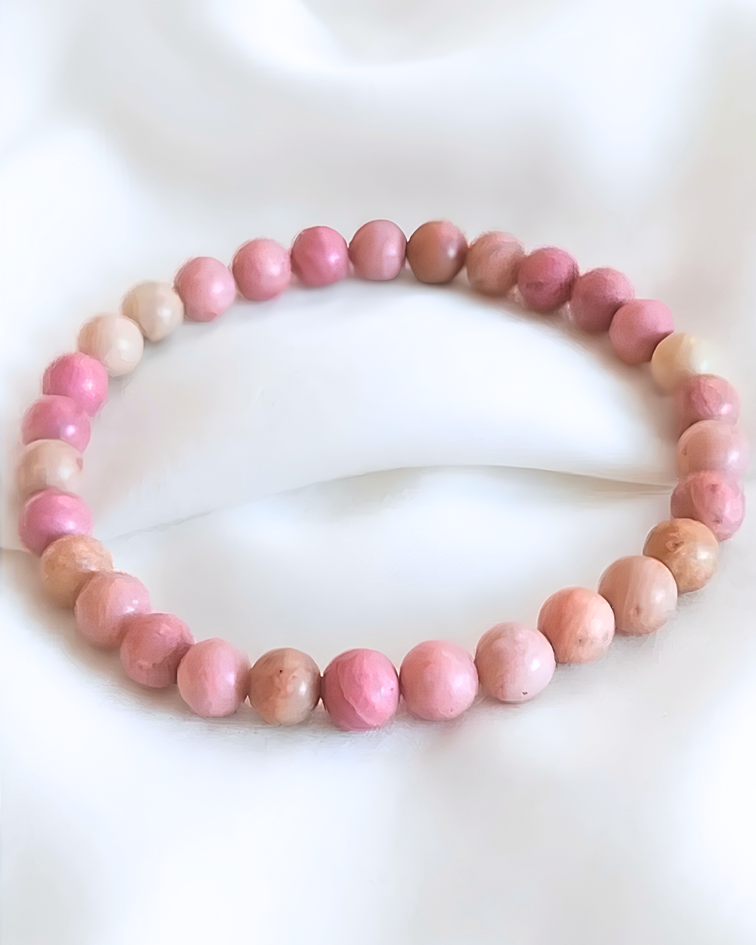 Pulsera de piedra Rodocrosita Amor y Compasión