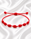 Pulsera hilada 7 nudos