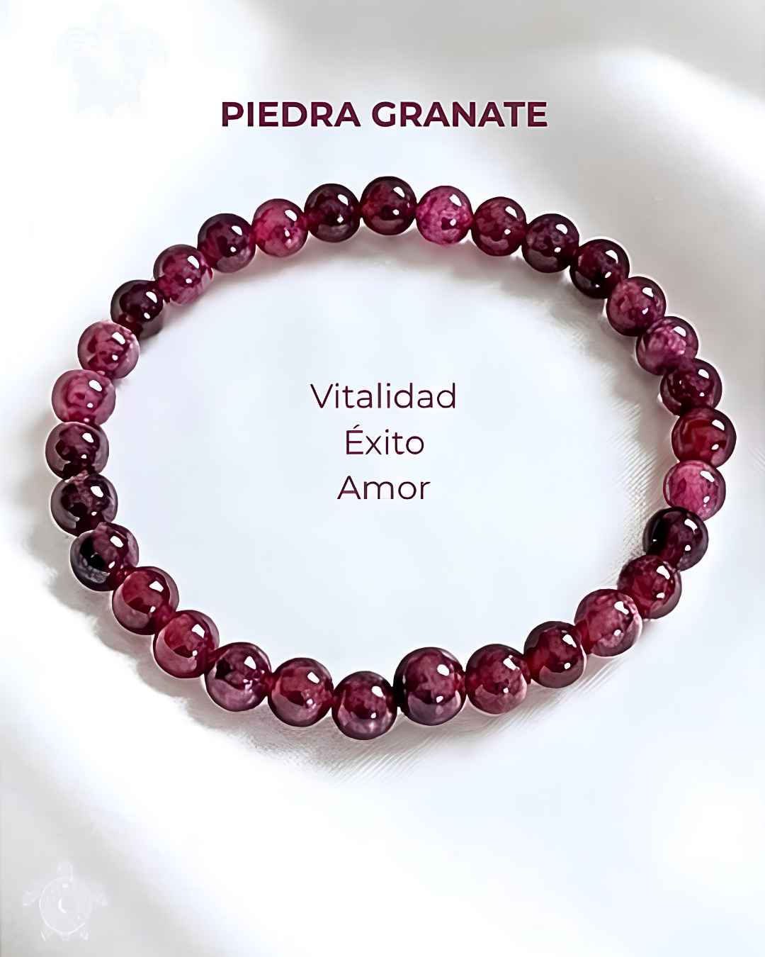 Pulsera de piedra Granate