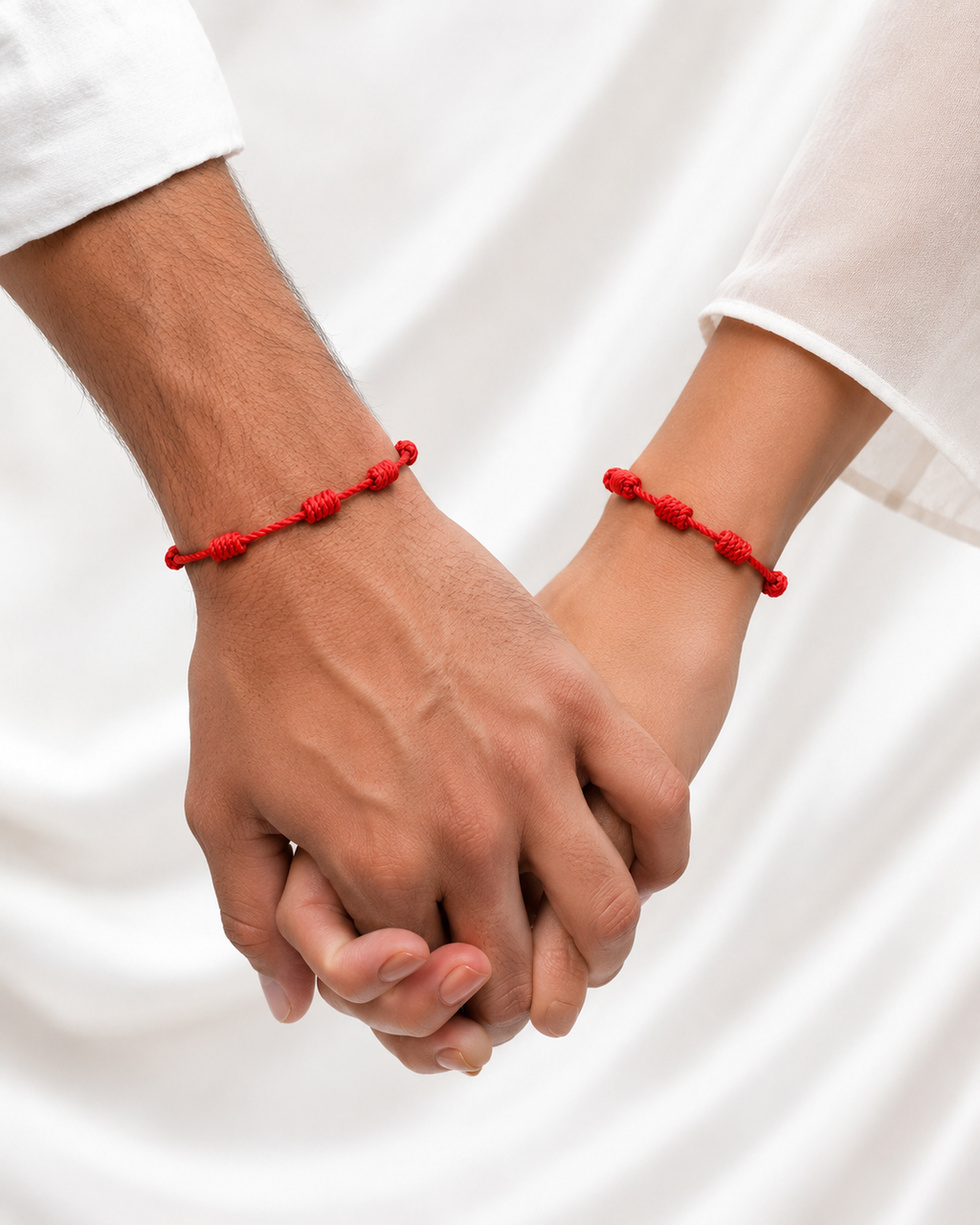 Pulsera hilada 7 nudos
