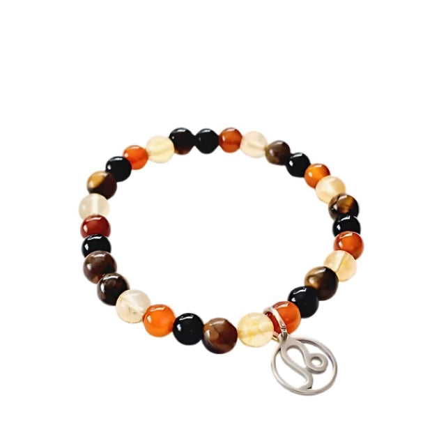Pulsera con piedras acorde al signo de Leo