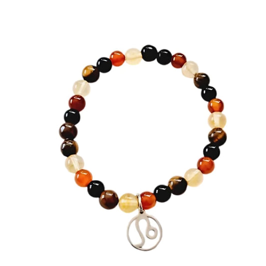 Pulsera con piedras acorde al signo de Leo