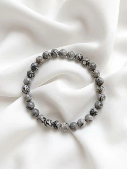 Pulsera de Jaspe Gris