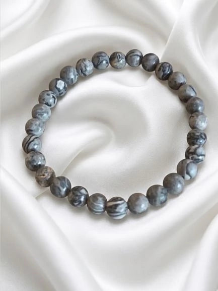 Pulsera de Jaspe Gris