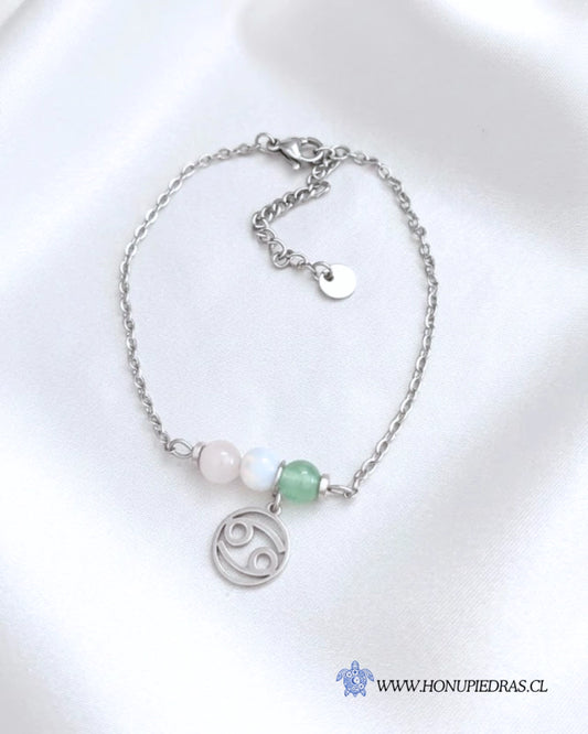 Pulsera signo Cáncer - Minimalista