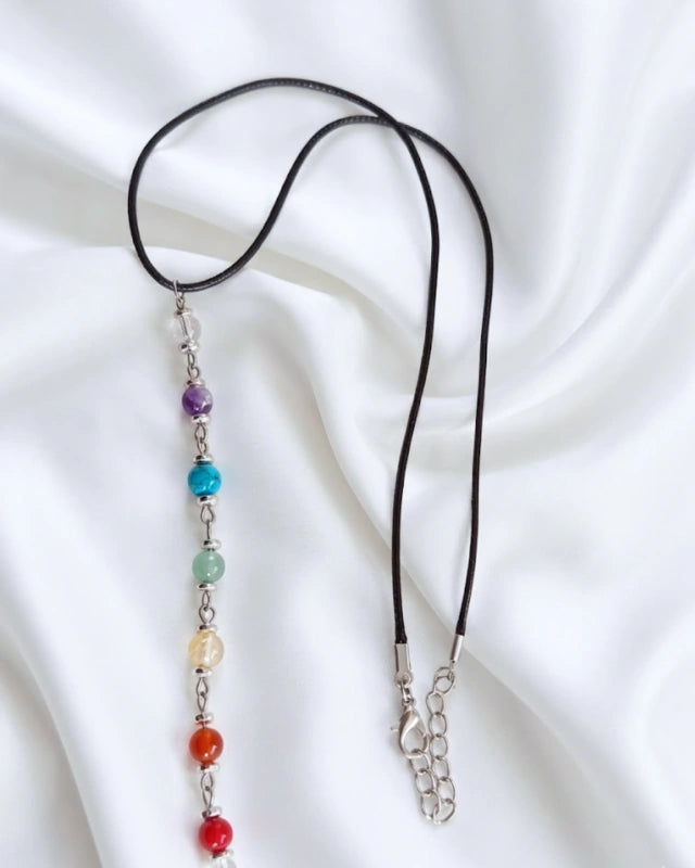 Collar 7 Chakras Equilibrio, intención y armonía en una sola pieza.
