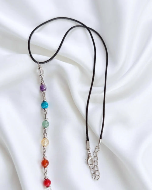 Collar 7 Chakras Equilibrio, intención y armonía en una sola pieza.