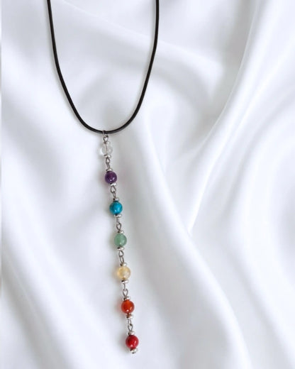 Collar 7 Chakras Equilibrio, intención y armonía en una sola pieza.