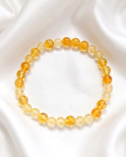 Pulsera citrino clásica