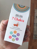 Cono de incienso 7 chakras