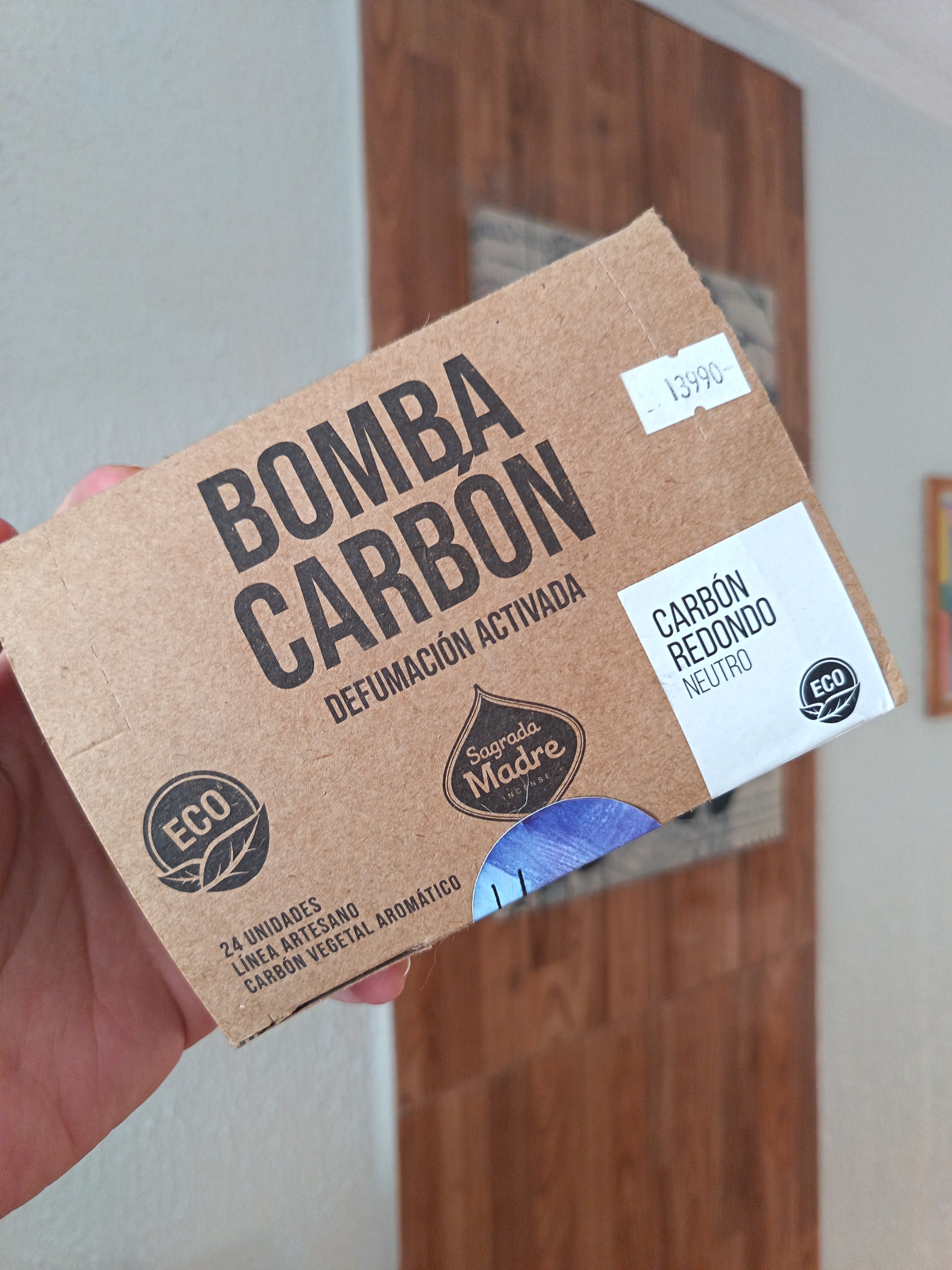 Bomba de carbón activada