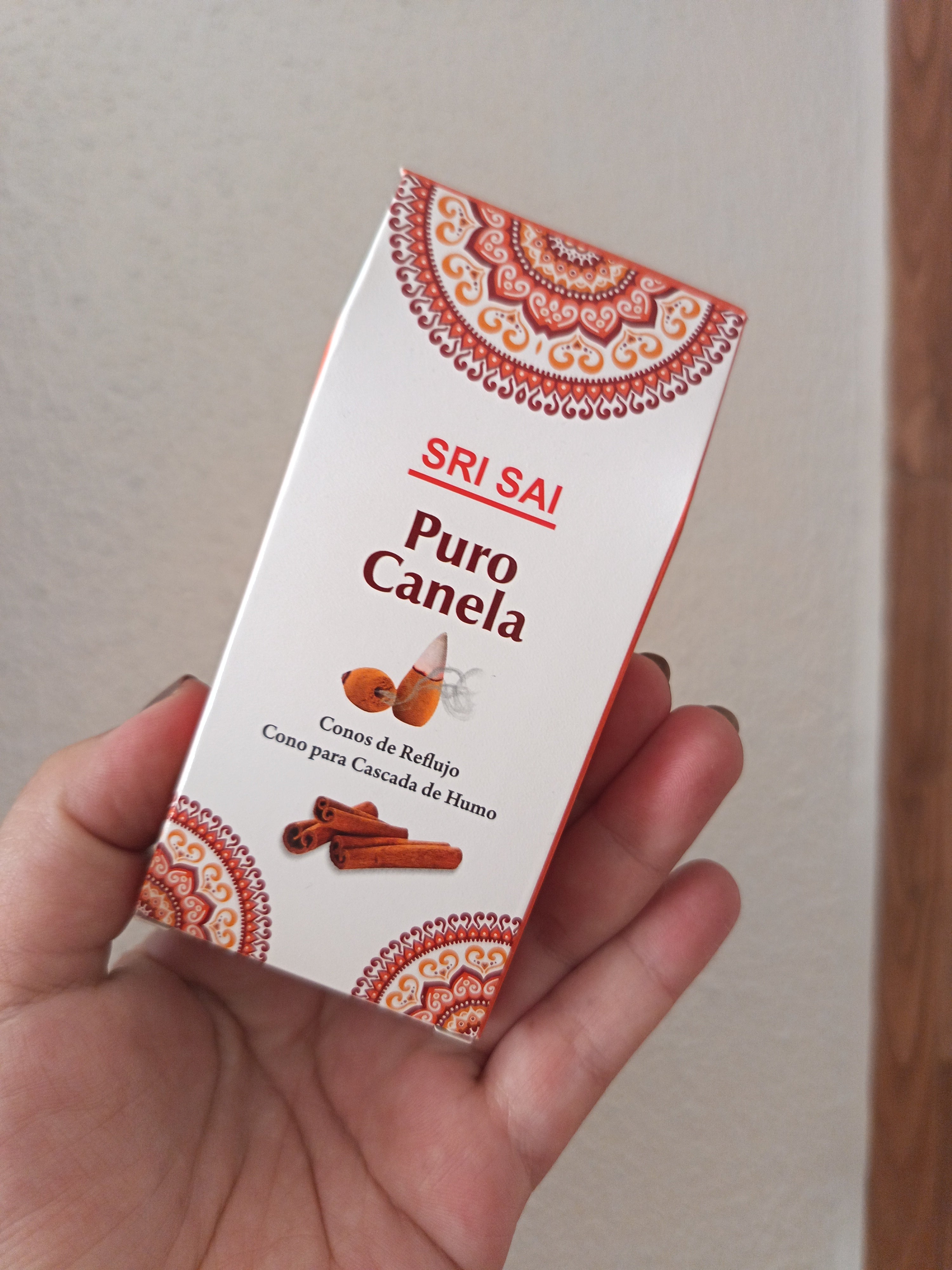 Cono incienso canela